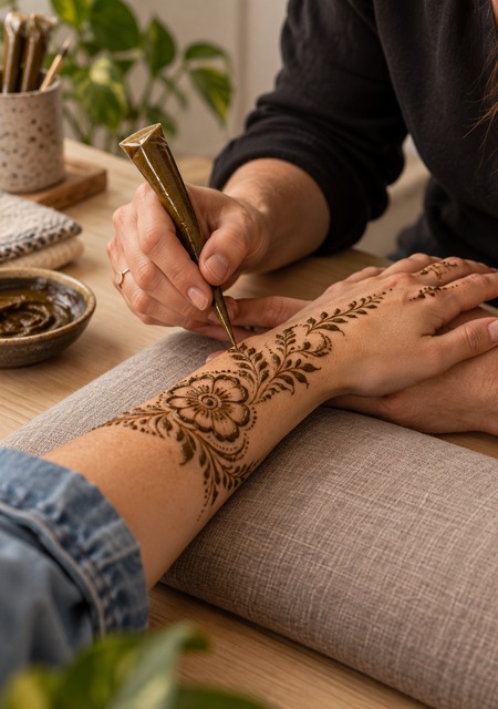 Annie Herron, founder and henna artist at Henna House